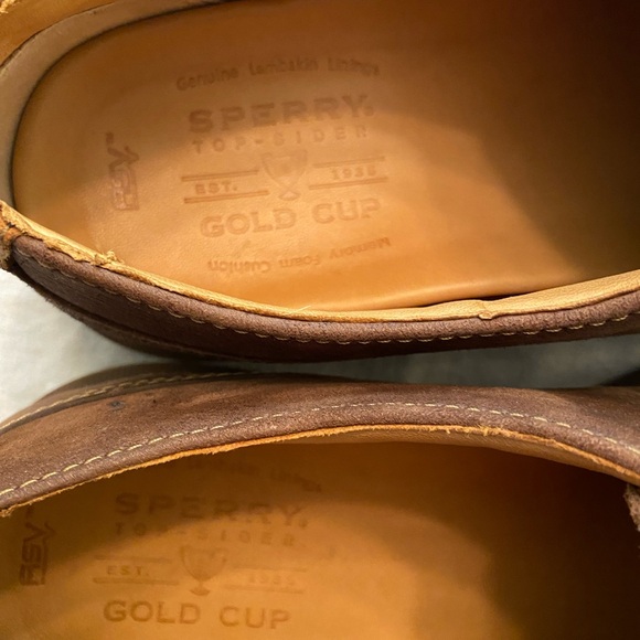 Sperry Gold Cup | men’s 11M | brown lace up leather - Picture 3 of 3